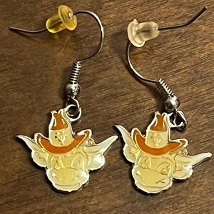 University of Texas Dangle Earrings